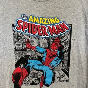 Marvel Gray Amazing Spider-Man Tee